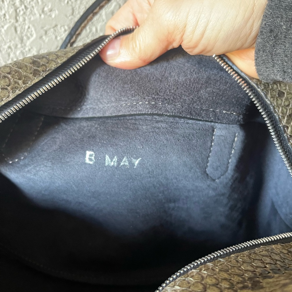 B. May Python Hand Bag - image 7